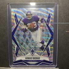 2025 Panini Phoenix #50 Ahmad Rashad Wave Prizm /199 - Vikings