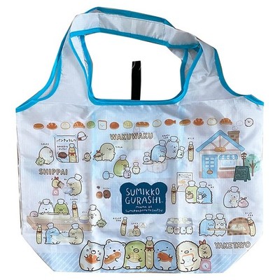 Sumikko Gurashi Kurukuru shopping bag bread class white SXAP1377 S