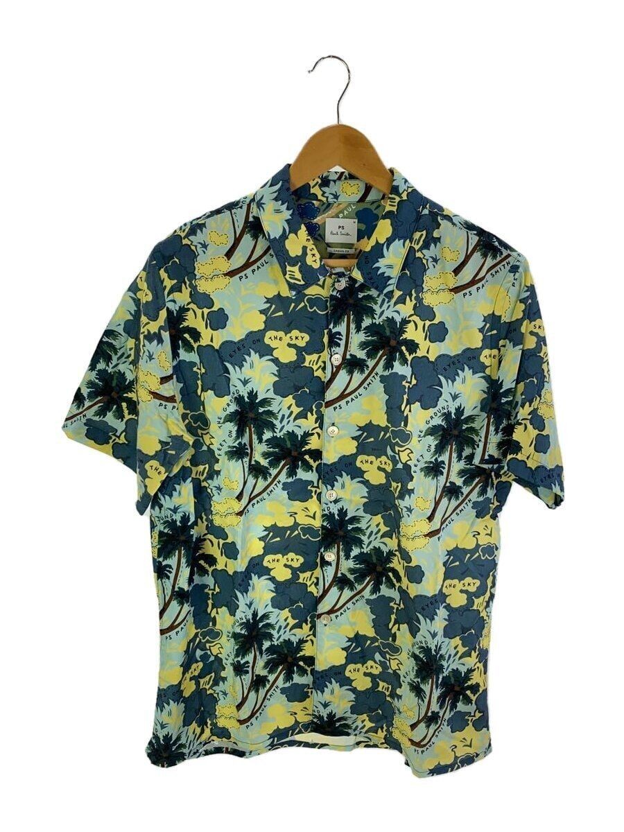 Paul Smith Hawaiian Shirt M Rayon Blue Full Pattern Used | eBay