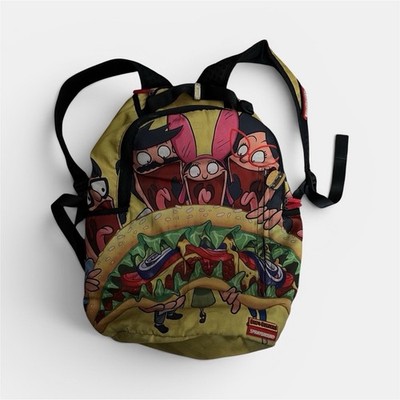 Sprayground Bob's Burgers Mini Backpack Multicolor Graphic Print Adjustable