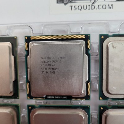 Intel Core i7-860 SLBJJ 2.80GHz 8M Cache LGA 1156 Quad-Core CPU Processor