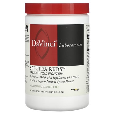 2 X DaVinci Laboratories of Vermont, Spectra Reds, Free Radical Fighter, 11.5 oz