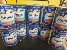 10 Similac Advance Formula 13 oz Cans EXP 01/01/2027