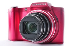 OLYMPUS SZ-14 Red Compact Digital Camera Tested Working Seller Japan