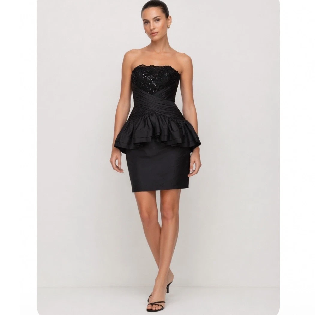 sequin peplum dress products for sale | eBay