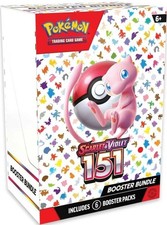 Pokemon 151 Booster Bundle Box Factory Sealed