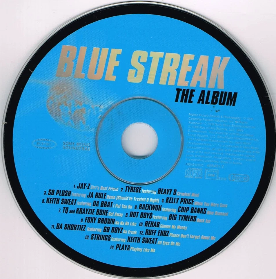 Blue Streak The Album (Audio-CD) Filmmusik aus dem Film Der Diamanten-Cop - Bild 3 von 4