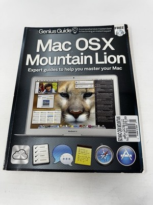 Genius Guide Mac OS X Mountain Lion 2012 Volume 1 Older Technology Book Apple