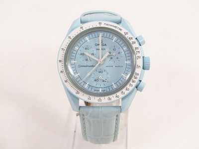 Omega Swatch Speedmaster SO33L100 Quartz Watch for Men