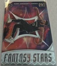 2019-20 Optic Basketball Karl-Anthony Towns Minnesota Timberwolves Fantasy Stars