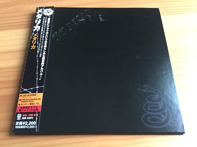 Metallica Black Album Japan OBI Carboard Mini LP CD (Vertigo 2006
