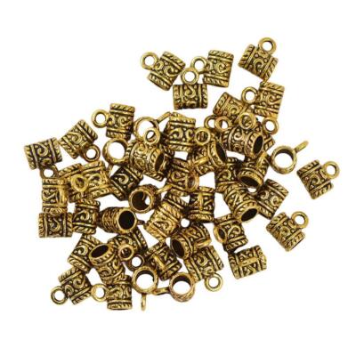 50 Stck. Verbinder Zwischenring Kaution Perlen Charms Schmuck Teile