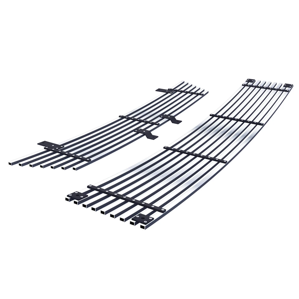 Combo de inserción de rejilla de billet cromada de acero inoxidable para Honda Element 2003-2006 Foto 2 de 4