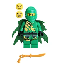 MOC Lego Minifig Figurine: Ninjago Lloyd (DX ninja robe) Fast Shipping