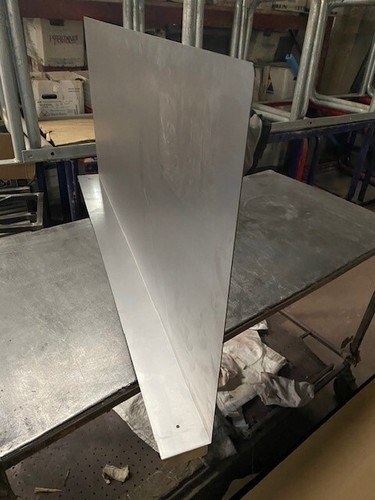 Warehouse Racking/Shelving Steel Dividers, 900/1100mm, easy fit to timber decks. - Picture 9 of 10