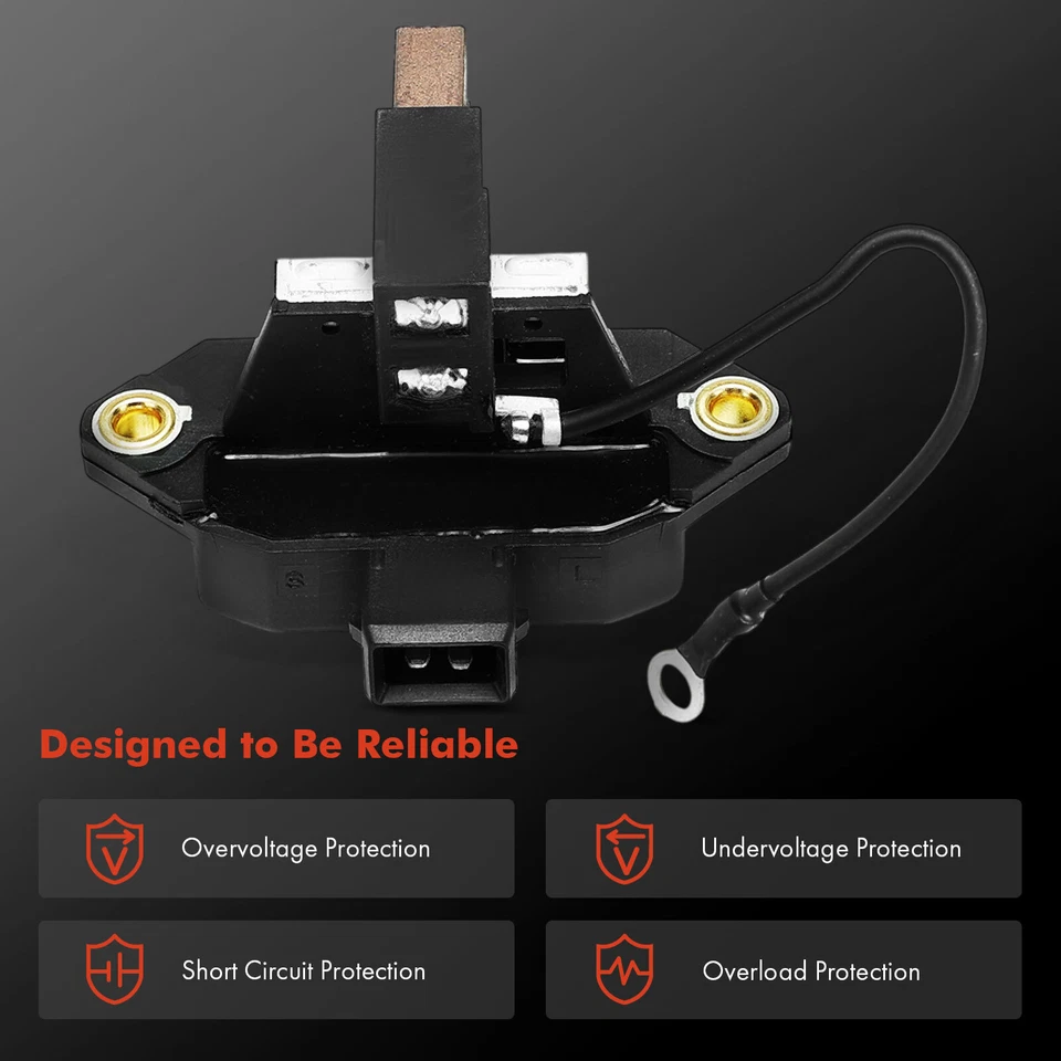 Regulador alternador 14,35 V para BMW X5 11-18 X3 535d Dodge Attitude Mitsubishi Foto 3 de 4