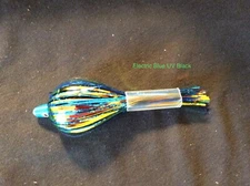 High Percentage Salmon Trolling Fly Double UV on Black Series 4”-3 Pack Unrigged