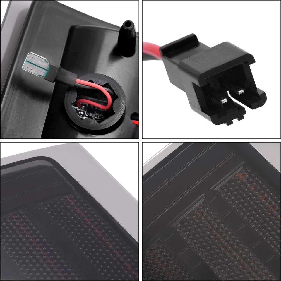 Sequential Amber LED Corner Side Marker Lights For Chevy C/K 1500 2500 94-98 99 Foto 4 de 4