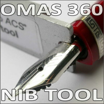 OMAS 360 MEZZO ACS CARTRIDGE SYSTEM NIB REMOVAL TOOL FOUNTAIN PEN REPAIR RESTORE