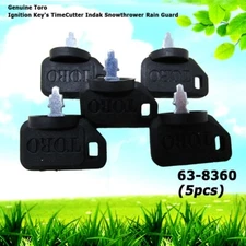 5 Genuine Toro 63-8360 Ignition Key's TimeCutter Indak  Snowthrower Rain Guard