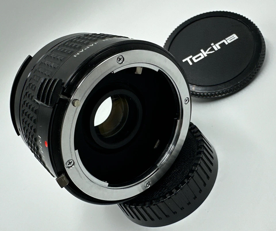 DOBLE Tokina RMC para teleconvertidor N/AI hecho en Japón para Nikon con tapas Foto 2 de 4
