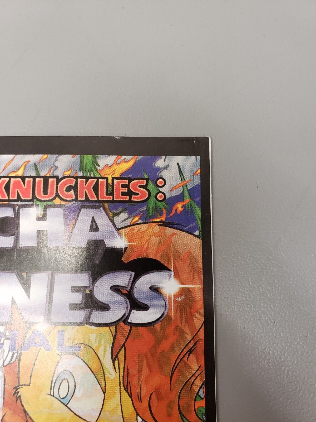 💫 SONIC & KNUCKLES MECHA MADNESS SPECIAL #1 2ND PRINT EXTREMELY RARE  Archie IDW