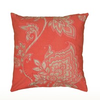 Rizzy Home T06532 Printed With Embroidery Details Decorative Pillow 18 By 18-... on sale Rizzy Home T06532 Printed With Embroidery Details Decorative Pillow 18 By 18-... on sale