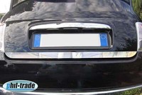 Edelstahl Chrom Kofferraumleiste Unten Passend FüR Fiat 500 Ab 2007-, Heckleiste