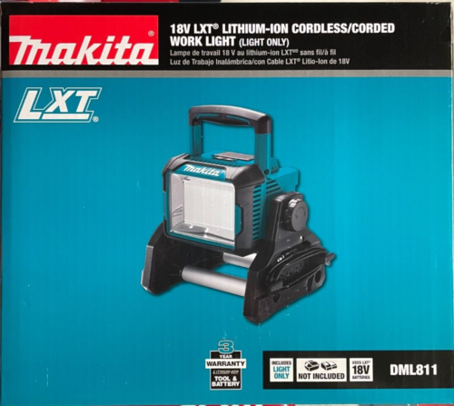Makita DML811 18 volt LXT Cordless/Corded Work Light NEW in Box - Picture 1 of 1