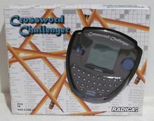 Radica Crossword Challenger Game (Model 9958GB) Scarce Model!! New in Package!