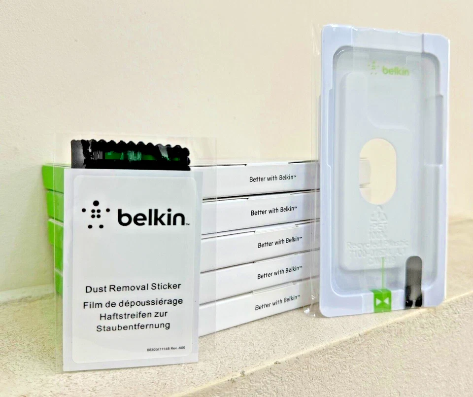 Belkin Anti Glare Screen Protector for iPhone 13 Pro Max 13 12 Pro 12 Mini SE 3 - Image 4 of 4