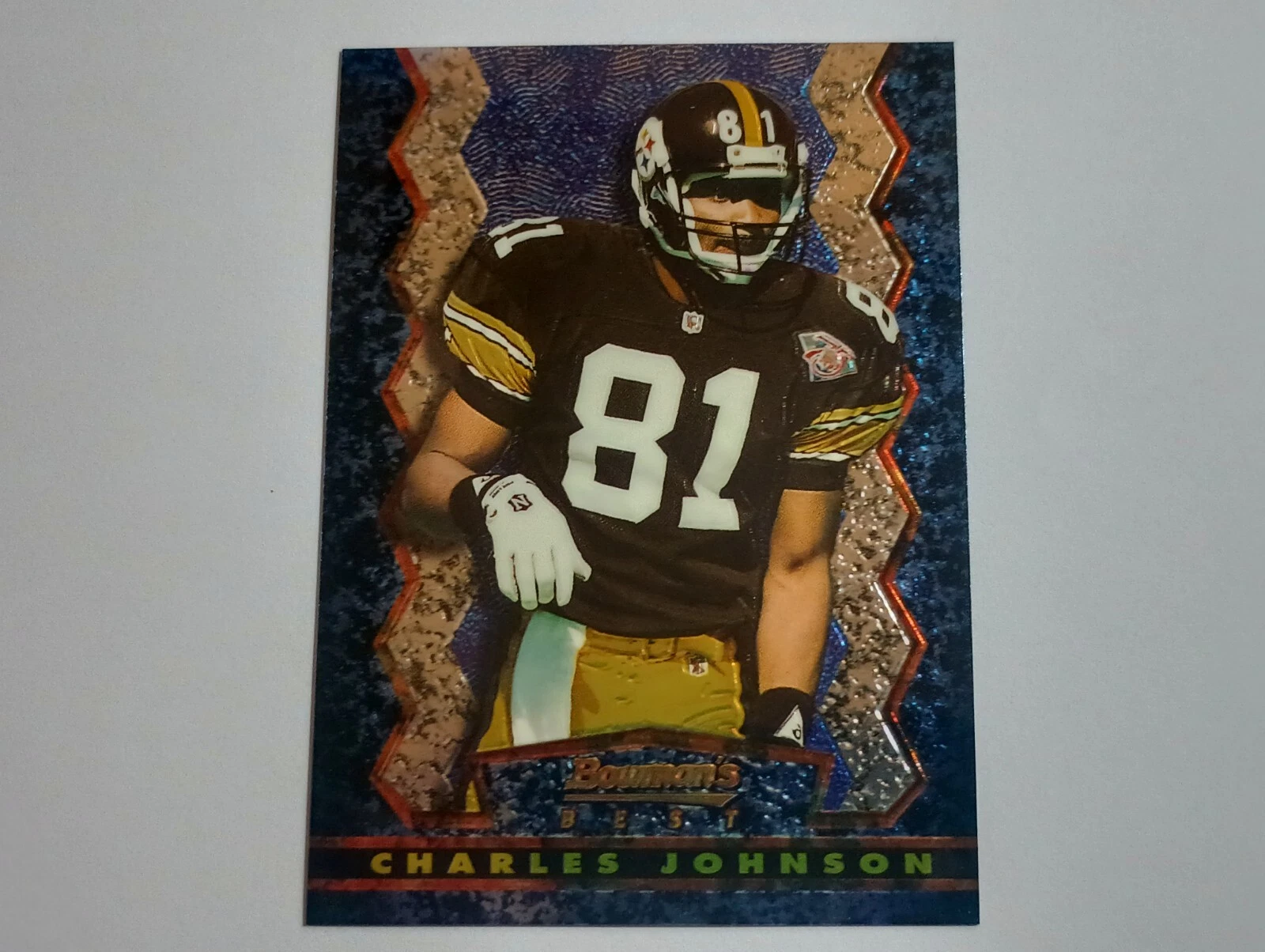 Charles Johnson trading card