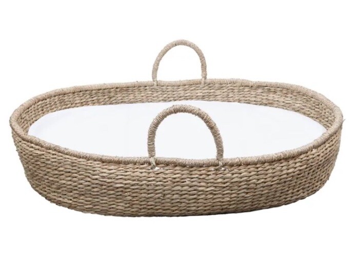 Bermbach Handcrafted Germany Premium Changing 'Frida' Moses Basket