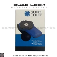 QUAD LOCK Phone Motorcycle Ball Mount NEW