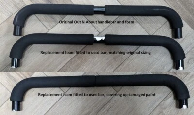 Replacement Handlebar Foam For Out N About DOUBLE Nipper 360 Sport V2 V3 V4 V5