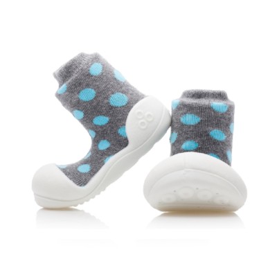 Attipas Toddler Shoes With Big Toe Box – Polka Dot Design, Machine Washable
