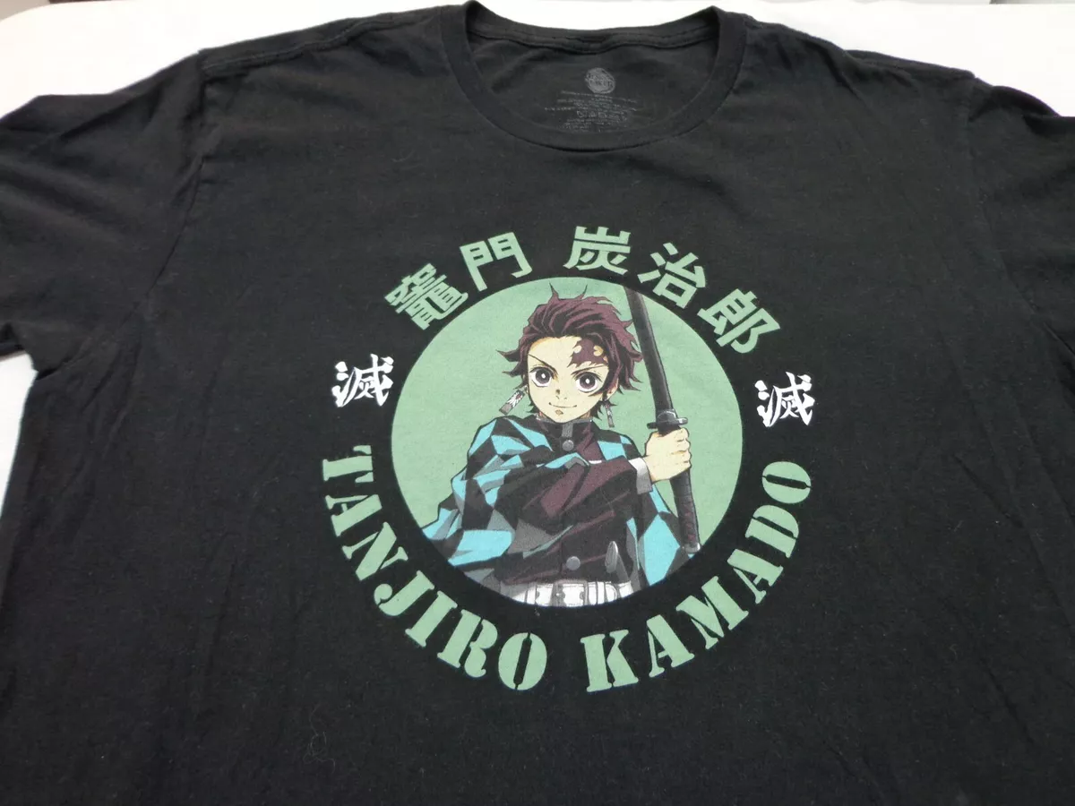 Demon Slayer Tanjiro Black T-Shirt