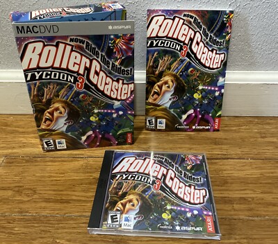 RollerCoaster Tycoon 3 (Apple, 2005)