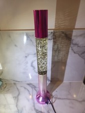 Pink Glitter Lava Lamp Style Relaxing Silver Glitter Tall Rounded