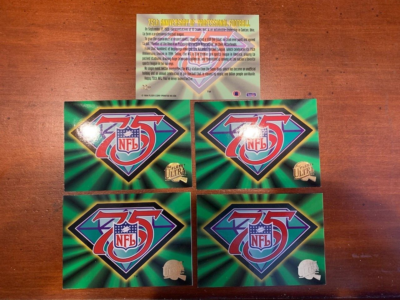(5) 1994 Ultra NFL 75th Anniversary #320 Football Card RARE