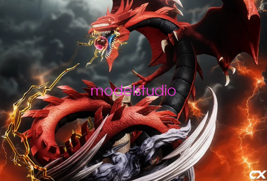 Yu-Gi-Oh Slifer the Sky Dragon 60cm Resin Statue Pre-Order Now