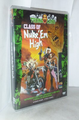 CLASS OF NUKE'EM HIGH - Italienische Version - TROMALAND - DVD Neu & Versiegelt