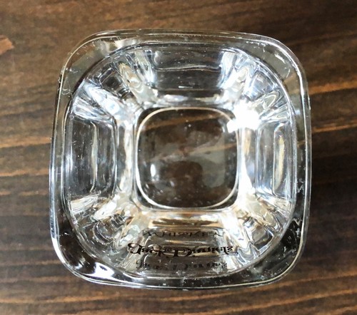 Vintage Jack Daniels Whiskey Square Heavy Shot Glass - Lynchburg, TN - Picture 4 of 5