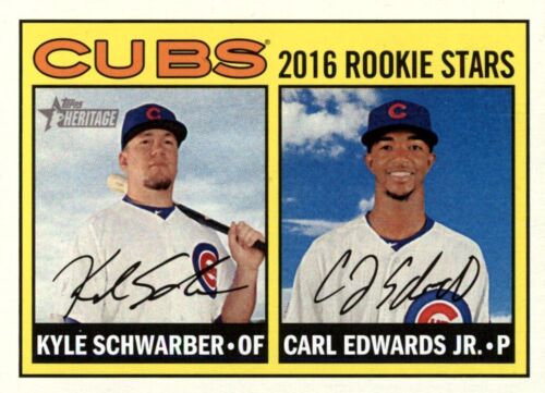 2016 Heritage Base, Minor, Purple, Refractors, Chrome and Insert Singles - Picture 7 of 203