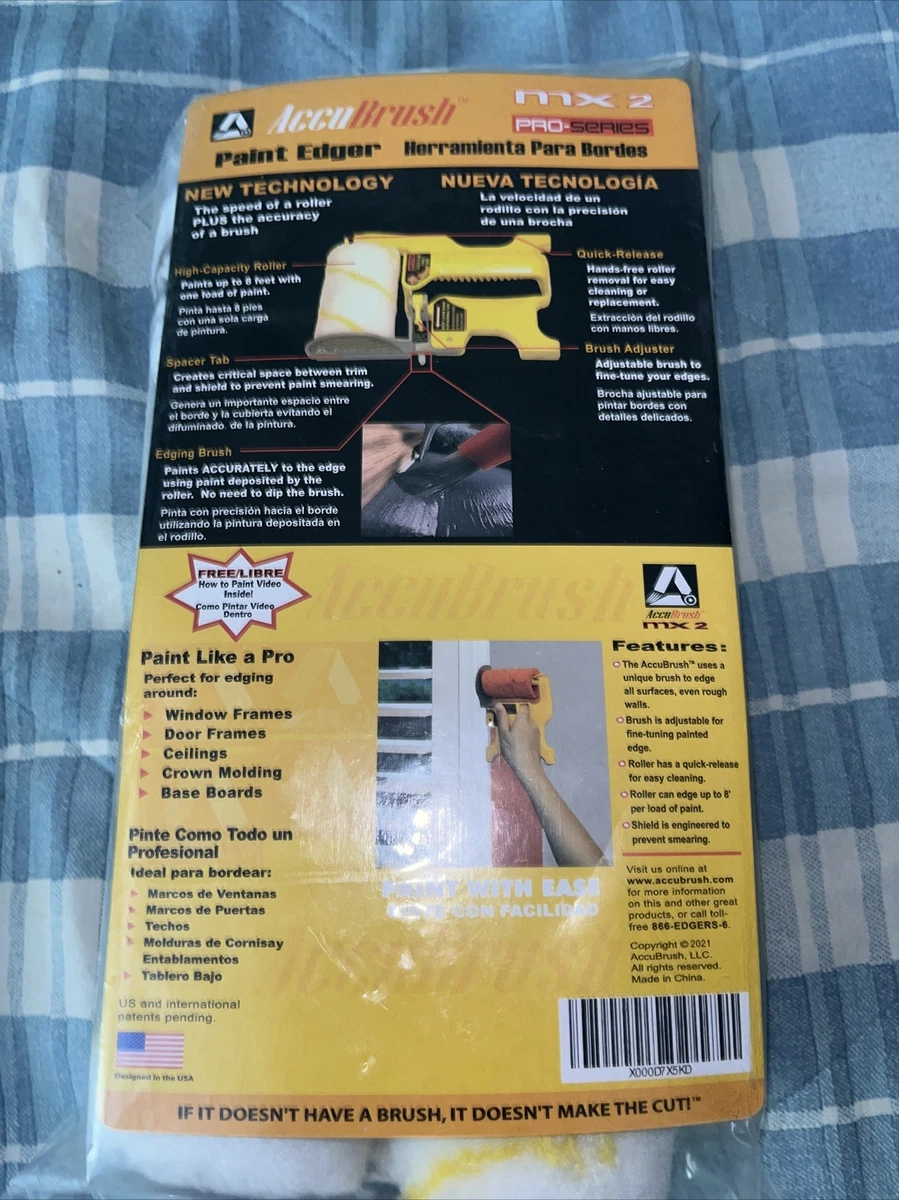 Accubrush mx outlet paint edger