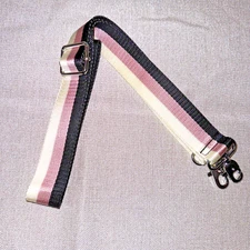 Stella & Dot Purse Strap Replacement Crossbody Messenger Shoulder Blush Nylon