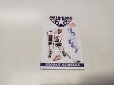 JS15 Tri-City Americans 2006/07 Minor Hockey Pocket Schedule - Clearly Lasik