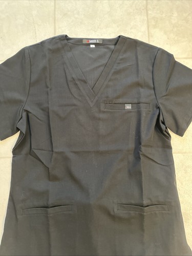MED 1 Black Multipocket Jogger Scrub Set Sz Large - Picture 3 of 7