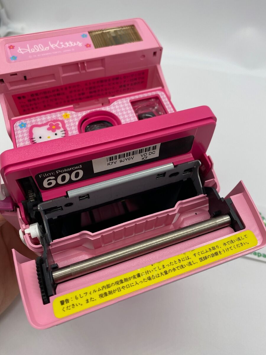 Hello Kitty Polaroid 600 Instant Film Camera Pink Limited Hello Kitty Polaroid 600 Instant Film Camera Pink Limited