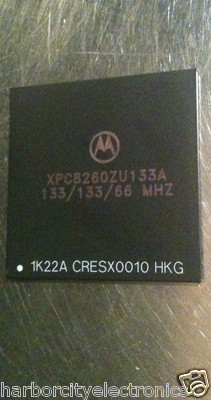 XPC8260ZU133A MOTOROLA 32-BIT 133 MHz RISC PROCESSOR 480 PIN BGA